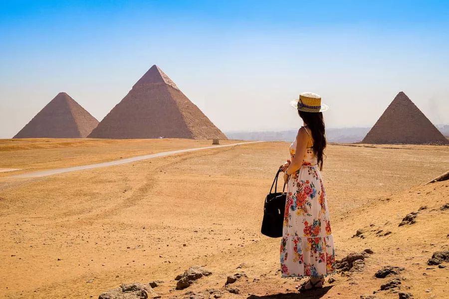Cairo city travel attractions view